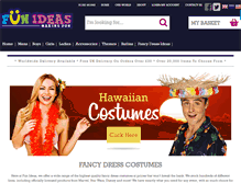 Tablet Screenshot of funfancydress.com